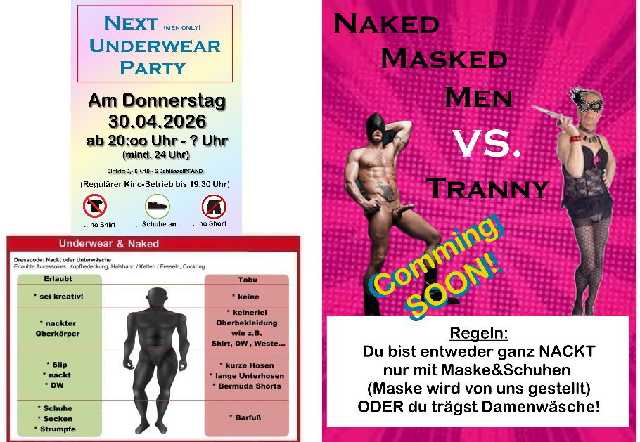 Donnerstag 30.04.2026 next UnderwearParty